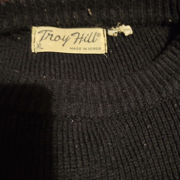 Vintage Troy Hill Men's Crew Neck Sweater size XL - Picture 2 of 5